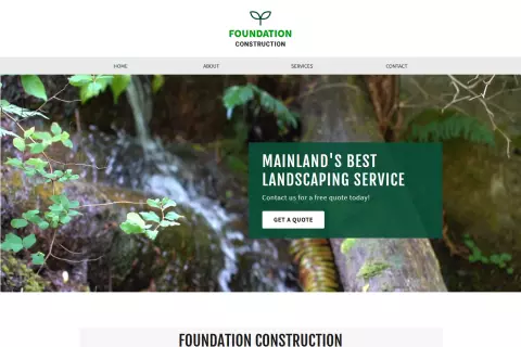 Foundation Construction