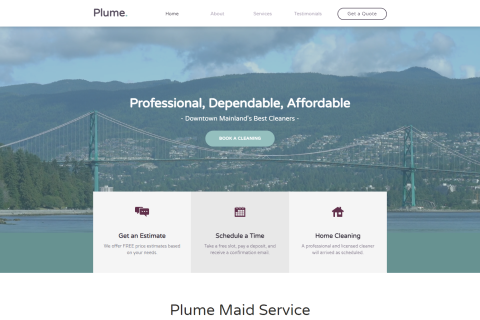 Plume Maid Service