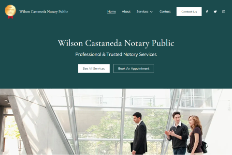 Wilson Castaneda Notary Public