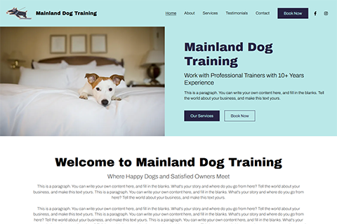 Mainland Dog Training