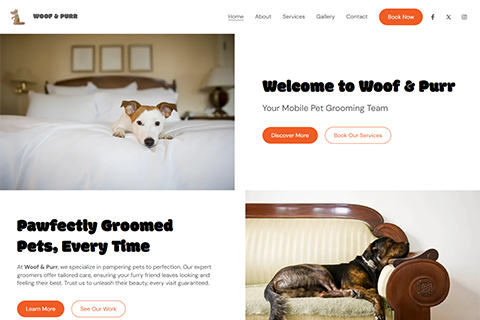 Woof & Purr Mobile Pet Groomers